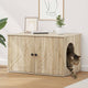 Vidaxl maison pour chat sonoma 85 x 55 x 50,5 cm bois travaillé