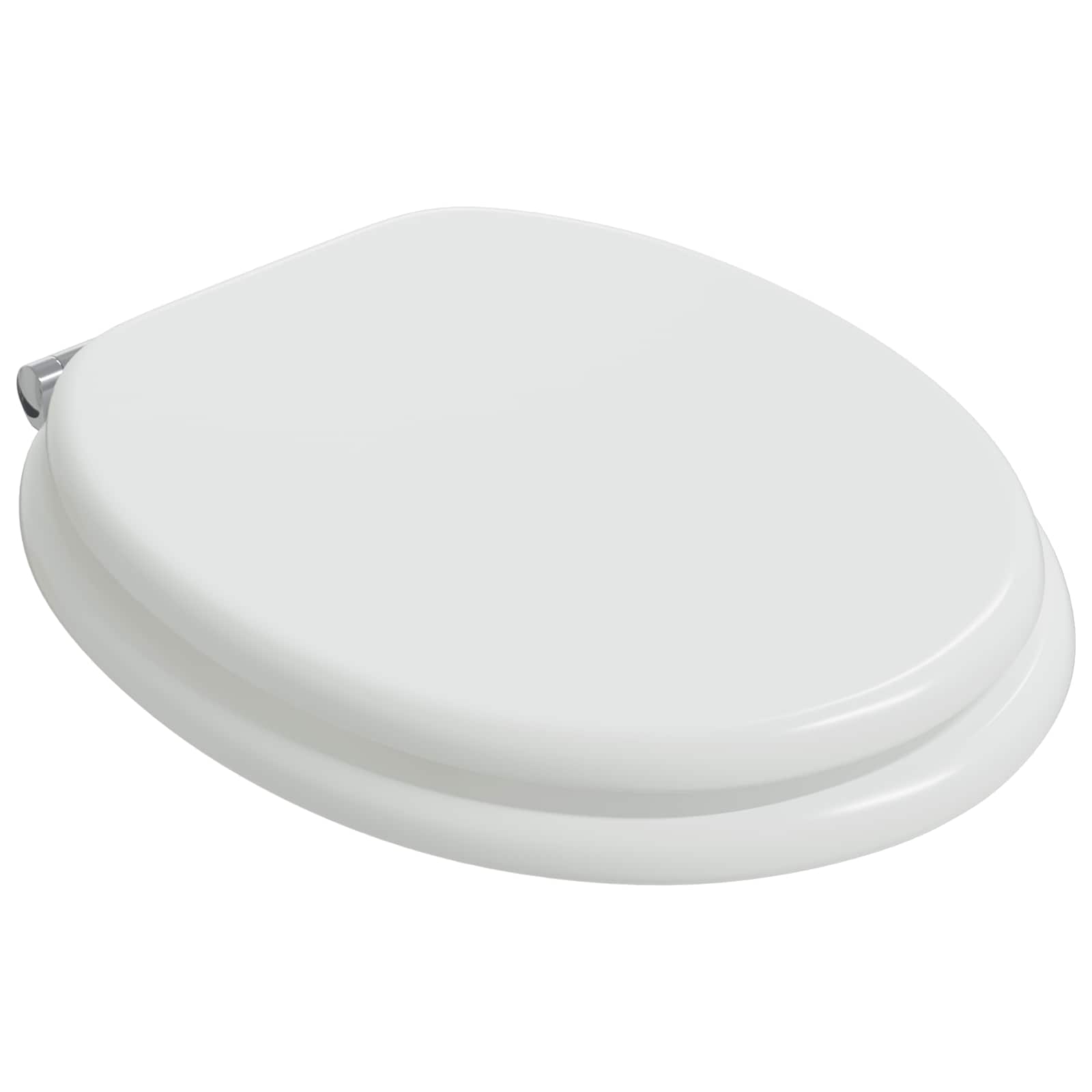 Vidaxx abattant de toilette à fermeture douce 2 pcs blanc 44 x 38 cm panneau MDF
