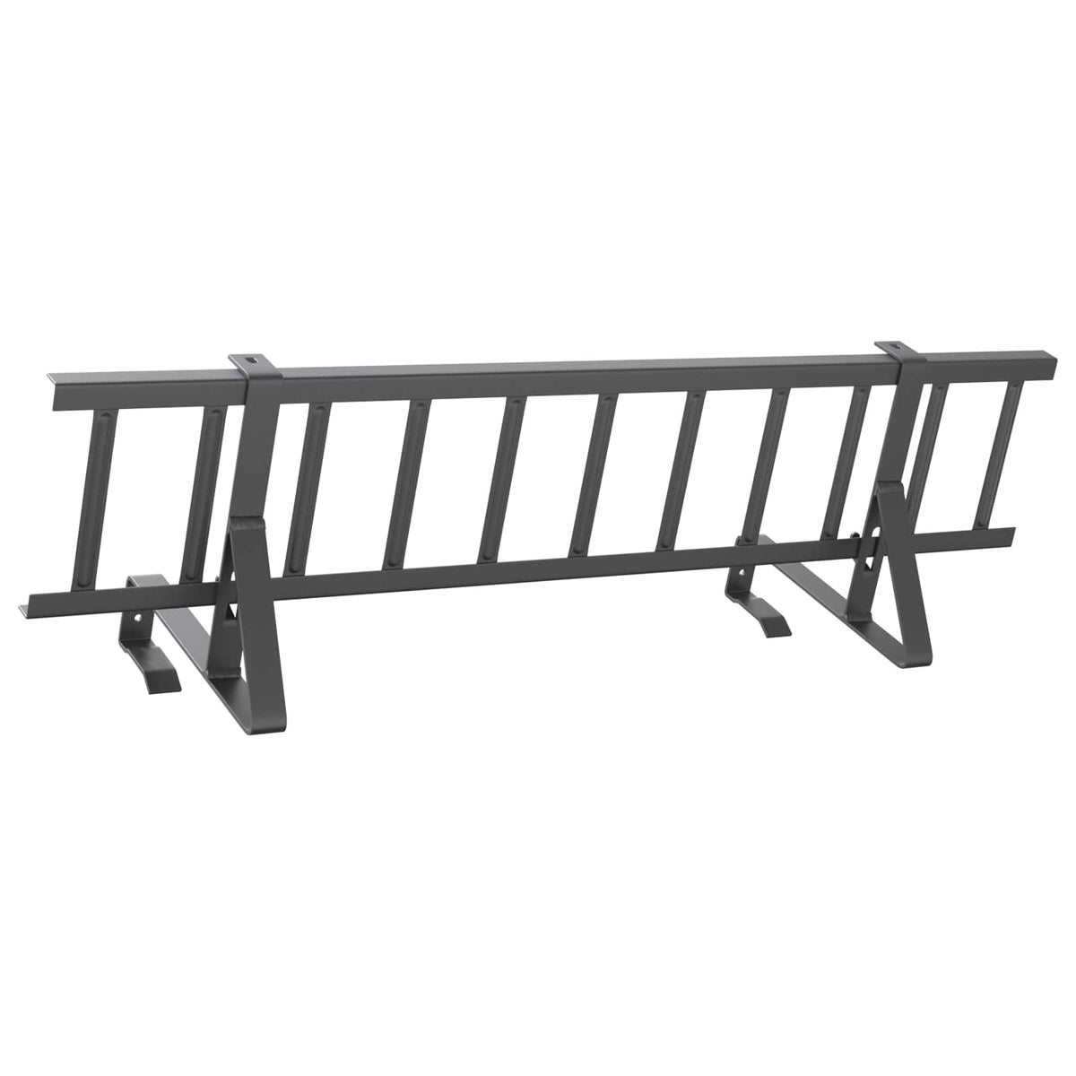 Vidaxl support de neige de toit anthracite 100 x 29,5 x 34,5 cm acier