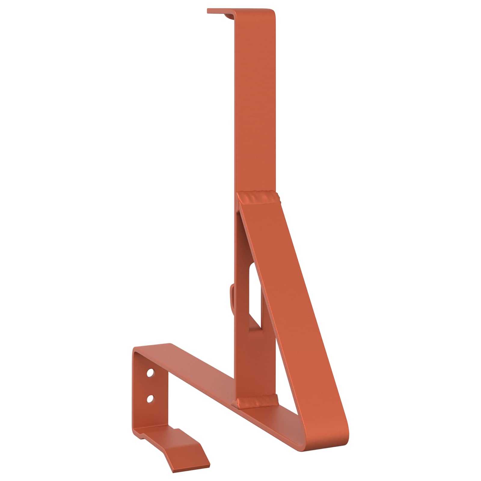 VidaXL support de protection contre la neige rouge 29,5 x 3 x 34,5 cm acier