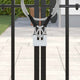 Vidaxxl cadenas 6 pcs argent 4,2 x 1,9 x 4 cm fer