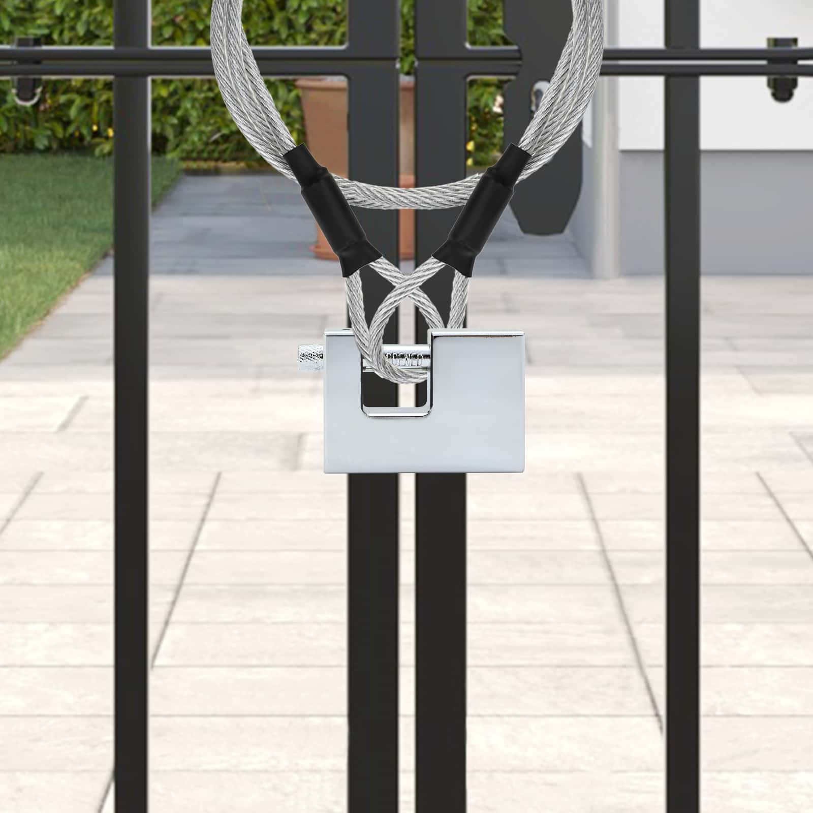 Vidaxxl cadenas 12 pcs argent 7 x 1,9 x 5 cm fer