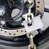 Vidaxxl cadenas 12 pcs argent 7 x 1,9 x 5 cm fer