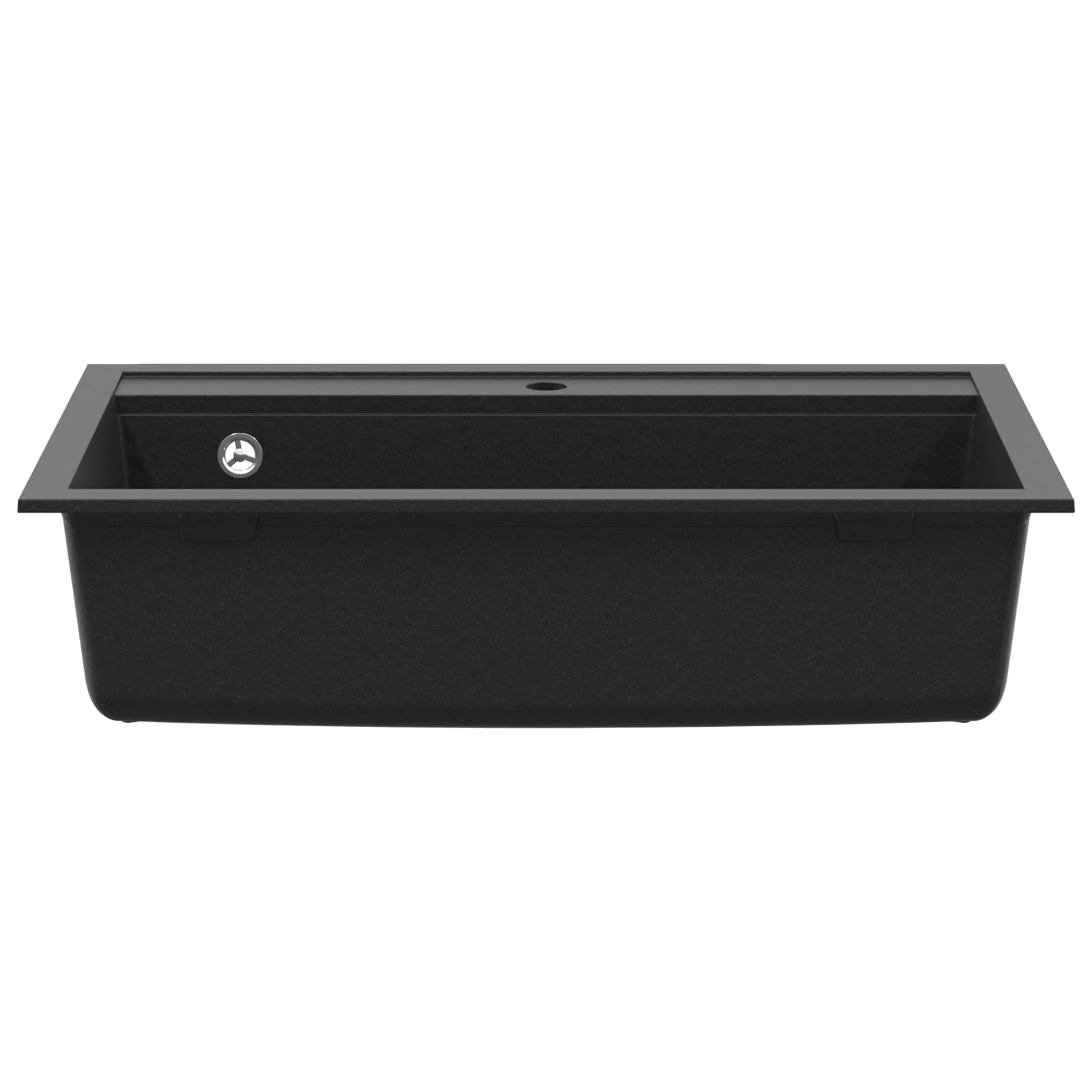 Vidaxx évier noir 795 x 505 mm granit