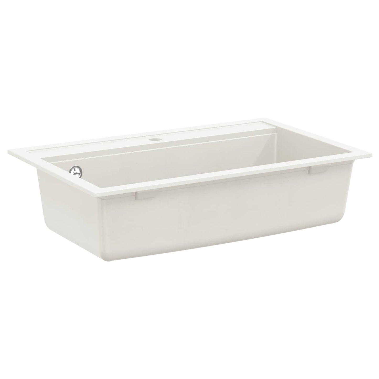 Vidaxx évier blanc 795 x 505 mm granit