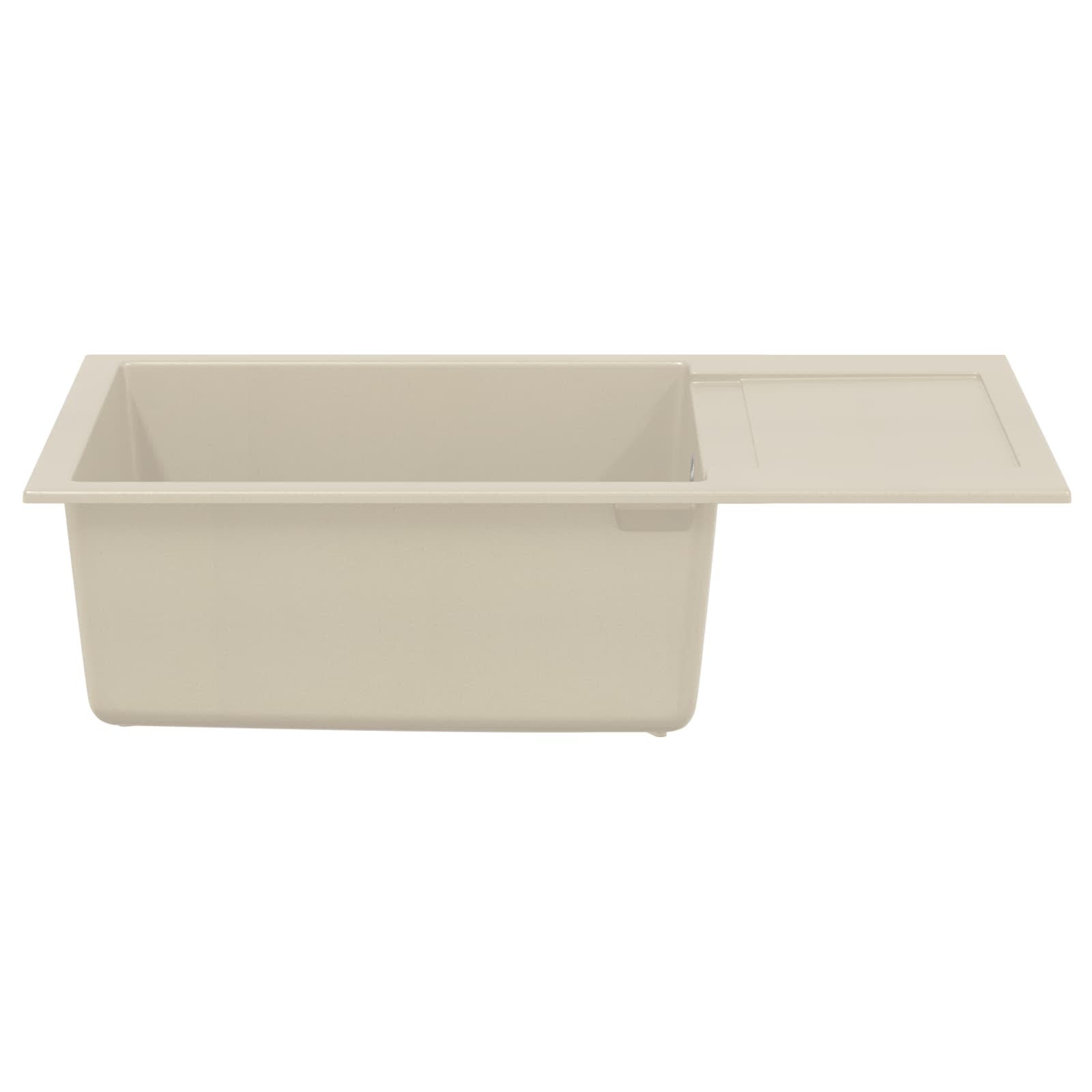 Lavabo Vidaxx beige 780 x 500 mm 80% quartz et 20% résine