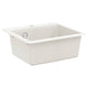 Vidaxx évier blanc 470 x 440 mm granit