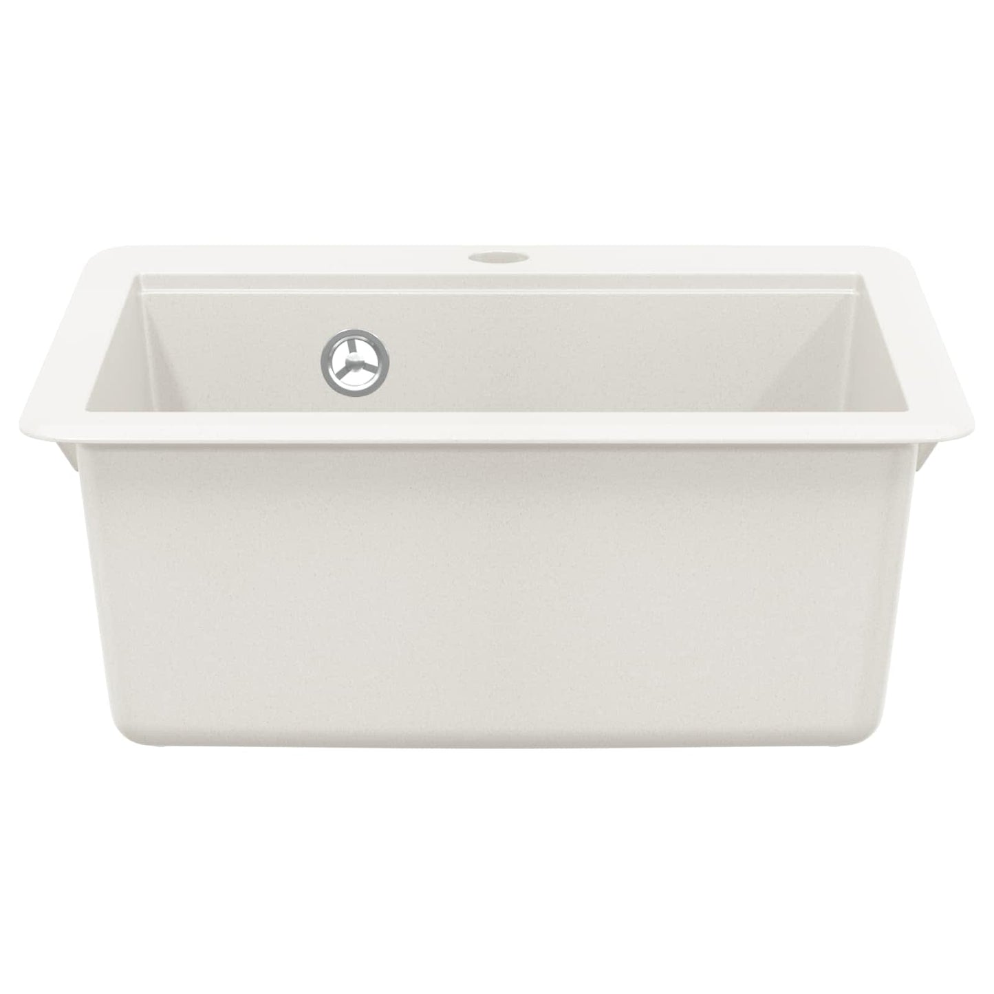 Vidaxx évier blanc 470 x 440 mm granit