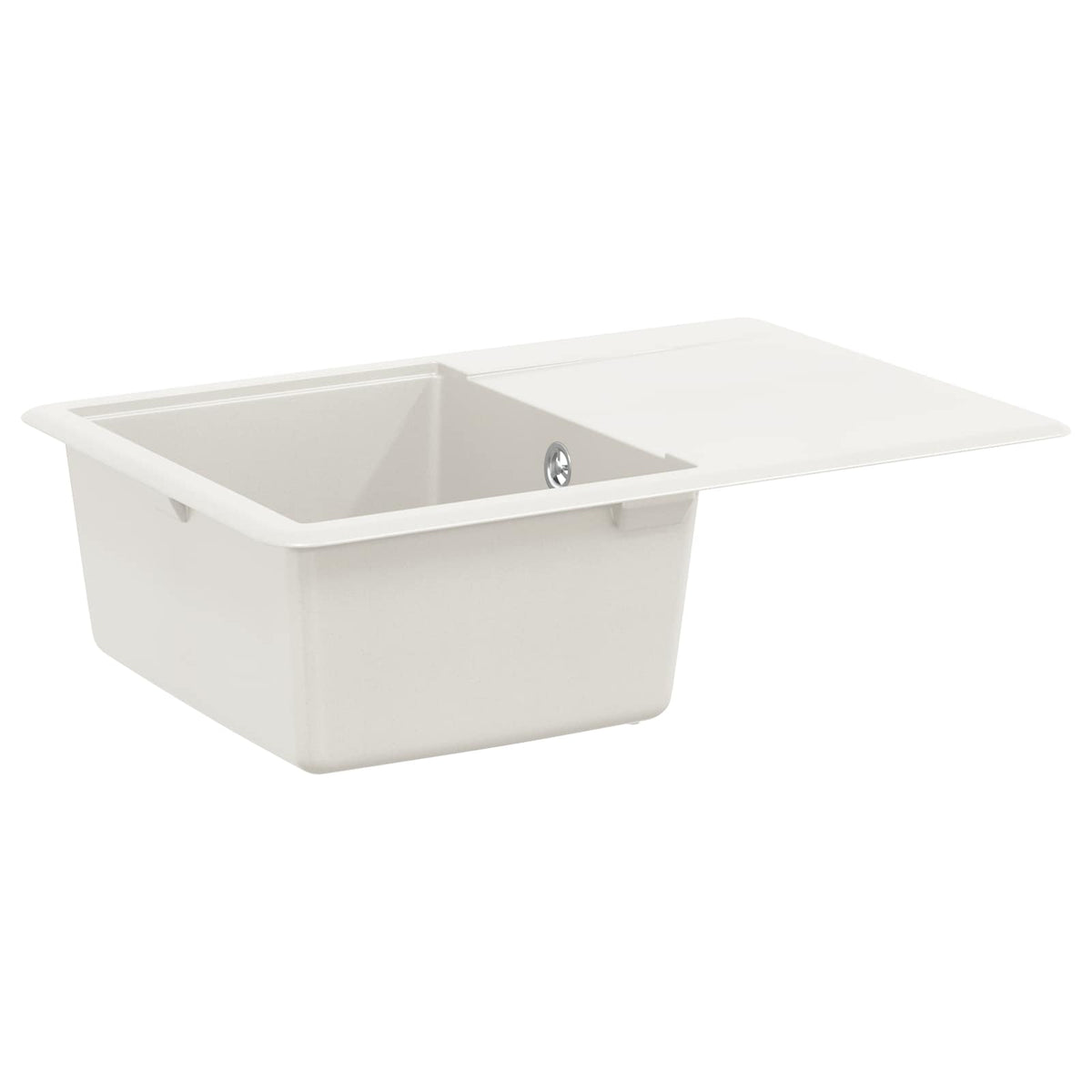 Évier Vidaxx blanc 670 x 460 mm 80% quartz et 20% résine