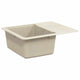 Lavabo Vidaxx beige 560 x 460 mm 80% quartz et 20% résine