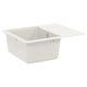 Évier Vidaxx blanc 560 x 460 mm 80% quartz et 20% résine