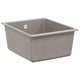 Evier Vidaxx gris 370 x 460 mm 80% quartz et 20% résine