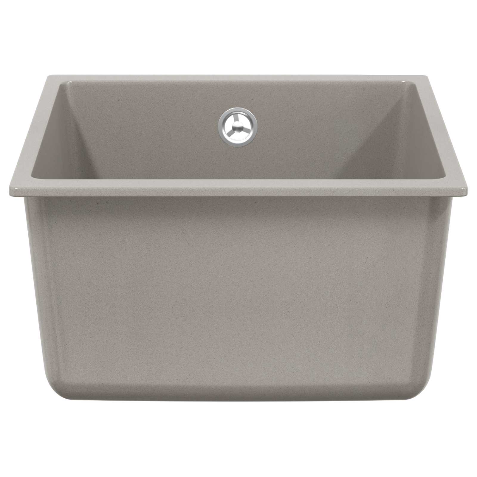 Evier Vidaxx gris 370 x 460 mm 80% quartz et 20% résine