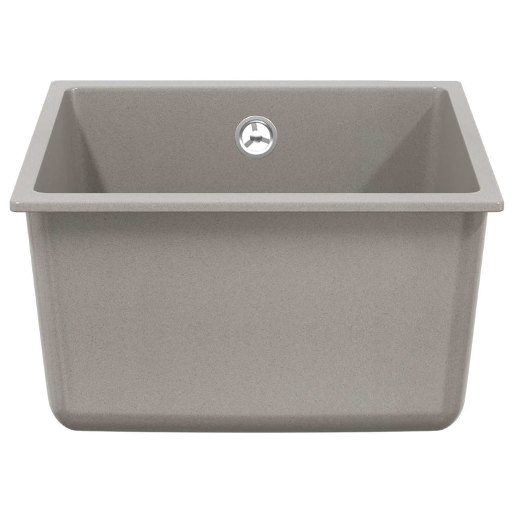 Evier Vidaxx gris 370 x 460 mm 80% quartz et 20% résine
