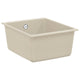 Vasque Vidaxx beige 370 x 460 mm 80% quartz et 20% résine