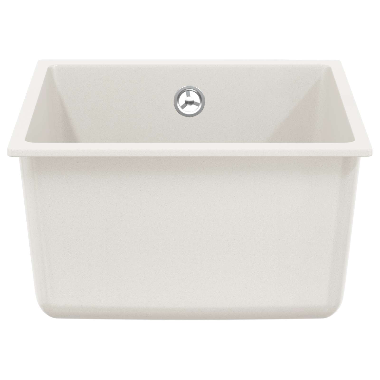 Evier Vidaxx blanc 370 x 460 mm 80% quartz et 20% résine