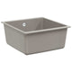 Evier Vidaxx gris 430 x 460 mm 80% quartz et 20% résine