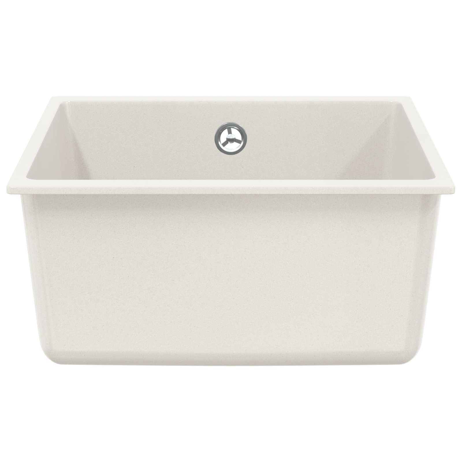 Évier Vidaxx blanc 430 x 460 mm 80% quartz et 20% résine