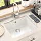 Évier Vidaxx blanc 530 x 460 mm 80% quartz et 20% résine