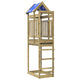 Vidaxl tour de jeu marron 52,5 x 85 x 239 cm bois massif imprégné