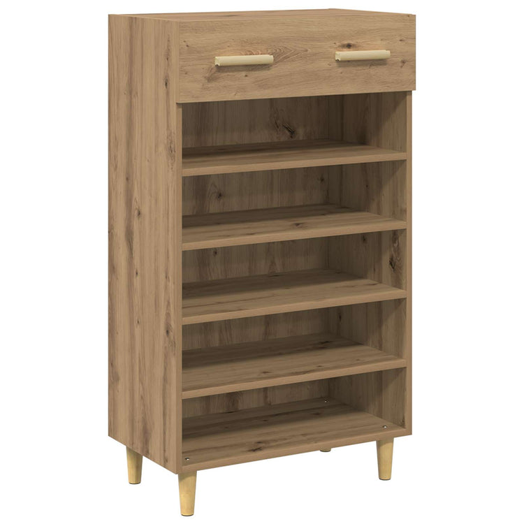 Vidaxx meuble à chaussures chêne traditionnel 60 x 35 x 105 cm bois d'ingénierie