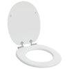 Vidaxx abattant de toilette à fermeture douce blanc 44 x 38 cm panneau MDF
