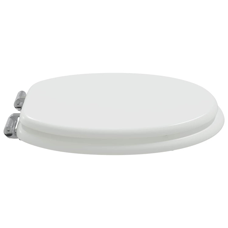 Vidaxx abattant de toilette à fermeture douce blanc 44 x 38 cm panneau MDF