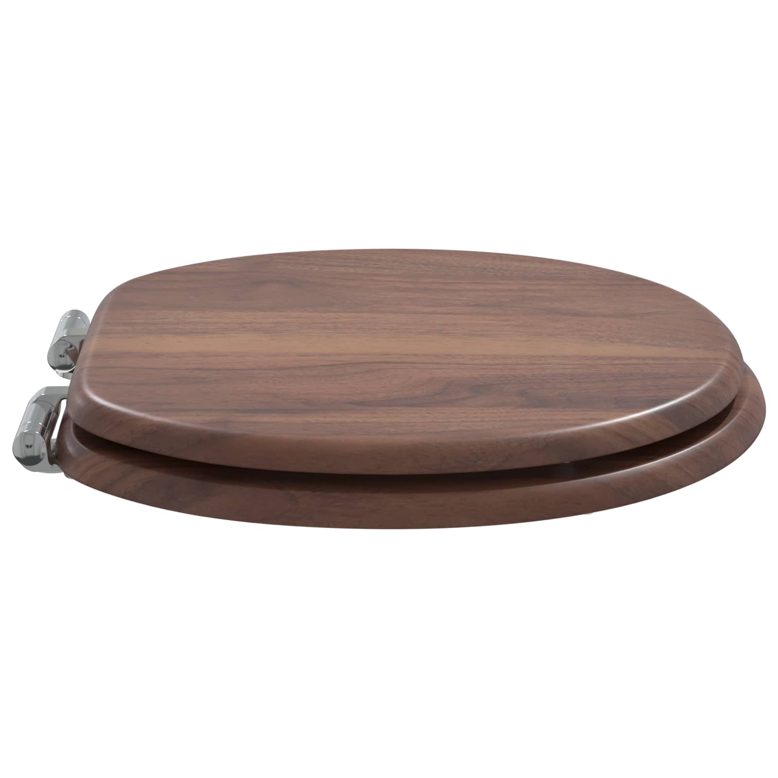 Vidaxx abattant de toilette à fermeture douce marron 44 x 38 cm panneau MDF