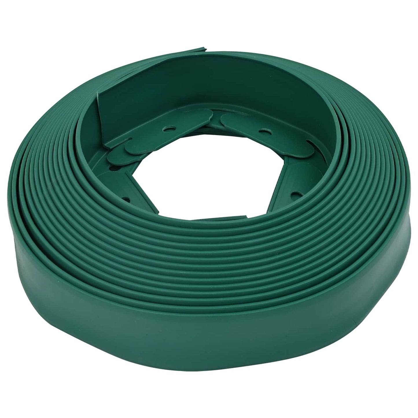 Vidaxl bordures de pelouse vert 1000 x 4 x 5 cm plastique