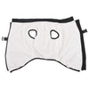 VidaXL manteau pour chien avec harnais noir 3XL polaire et polyester