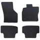 VidaXL tapis de sol de voiture 4 pcs noir sur mesure pour Audi A3 2012-2020 caoutchouc