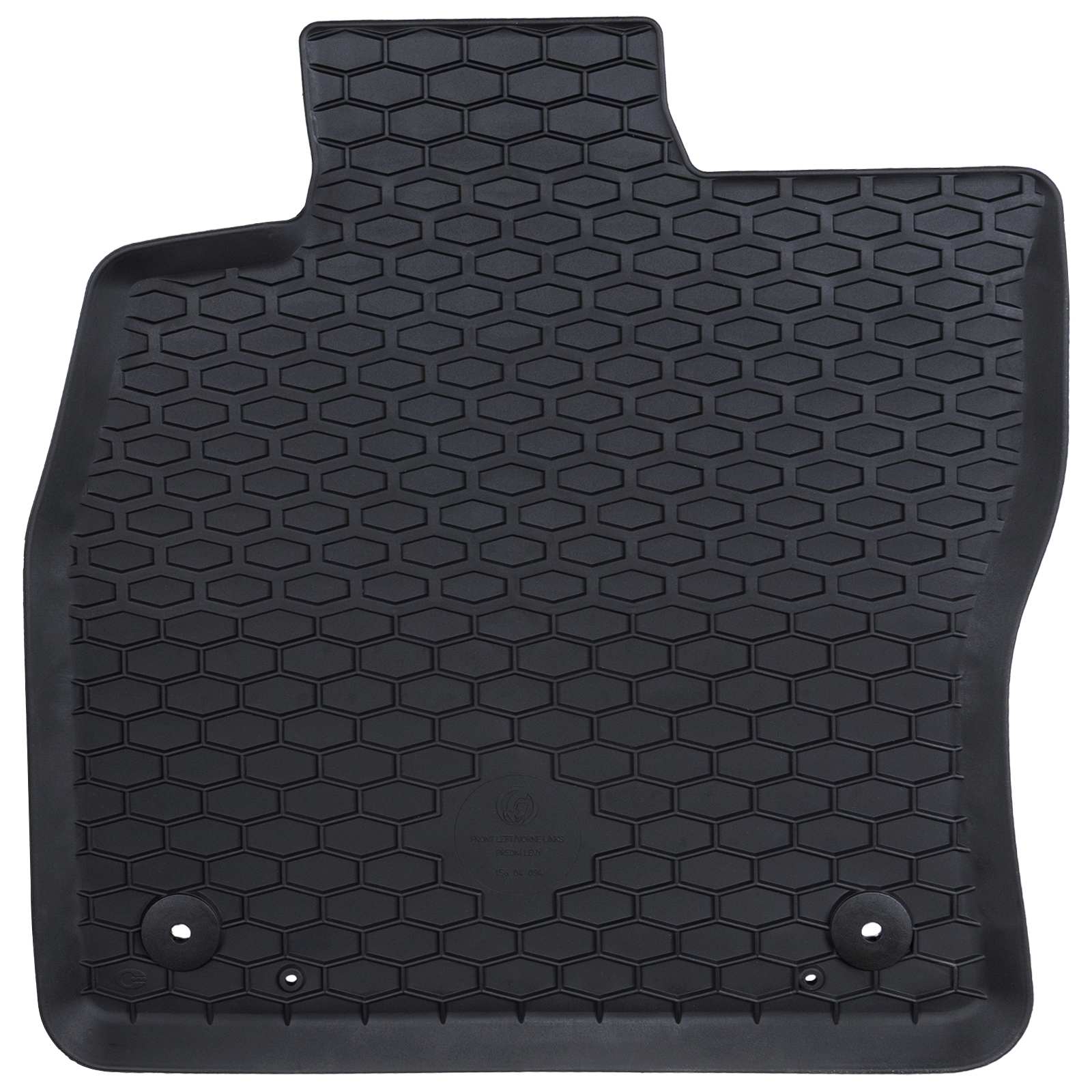 VidaXL tapis de sol de voiture 4 pcs noir sur mesure pour Audi A3 2012-2020 caoutchouc