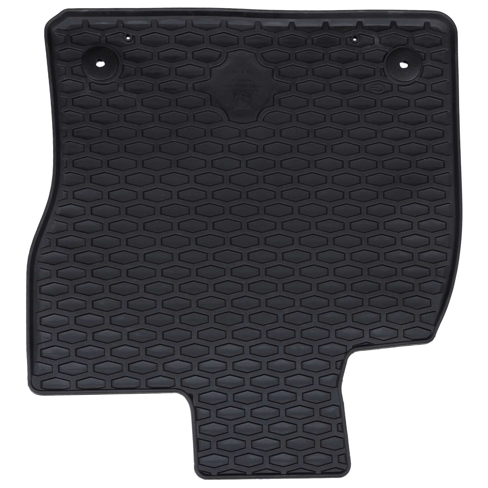 Vidaxl tapis de sol voiture 4 pcs noir VW T-ROC TPE