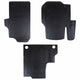 VidaXL tapis de sol de voiture 3 pcs noir VW Crafter, TGE TPE
