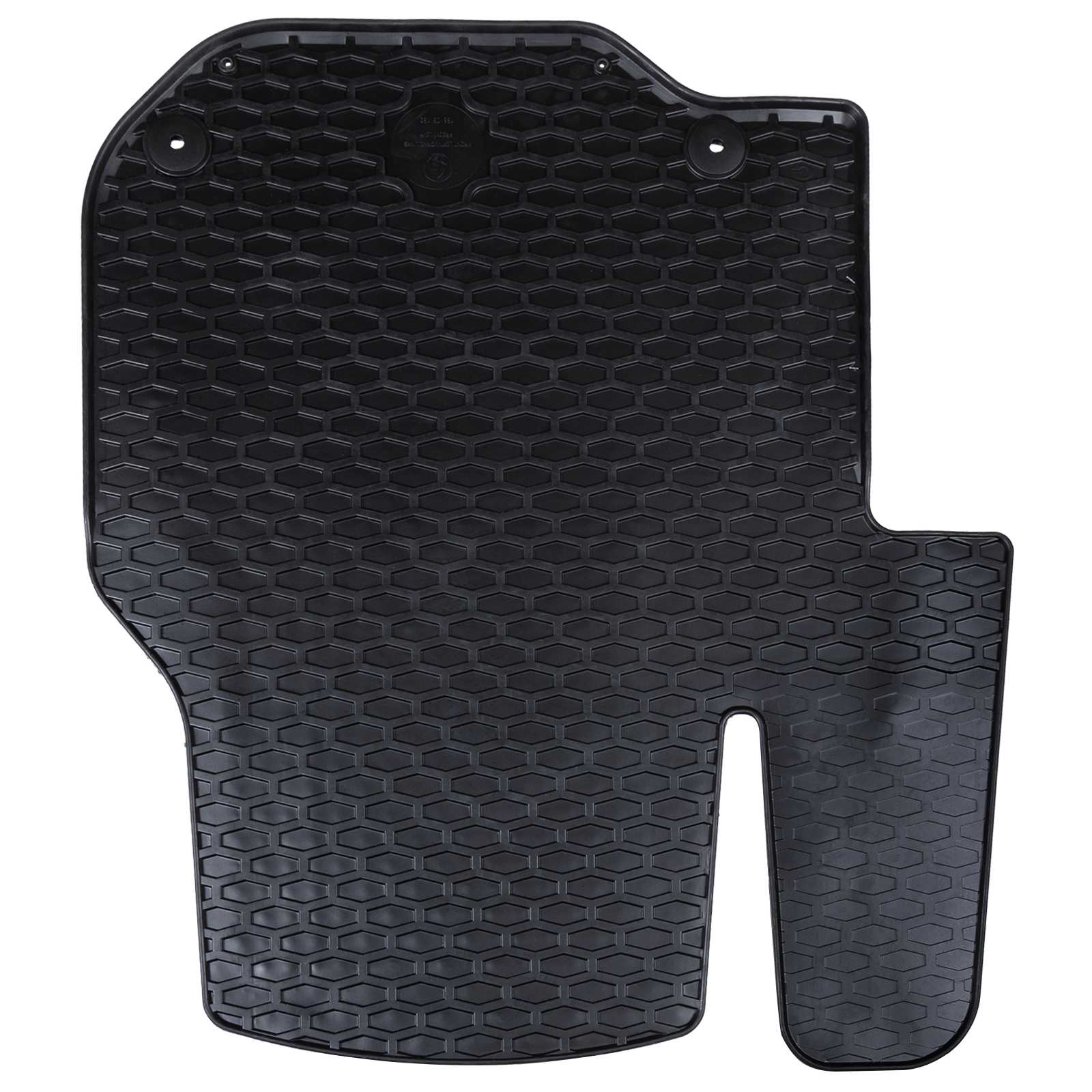 VidaXL tapis de sol de voiture 3 pcs noir VW Crafter, TGE TPE