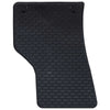 Vidaxl tapis de sol voiture 4 pcs siège noir Leon TPE