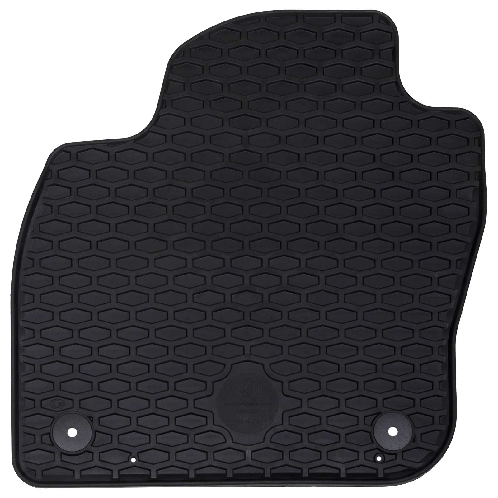 VidaXL tapis de sol de voiture 4 pcs noir VW T-Cross TPE