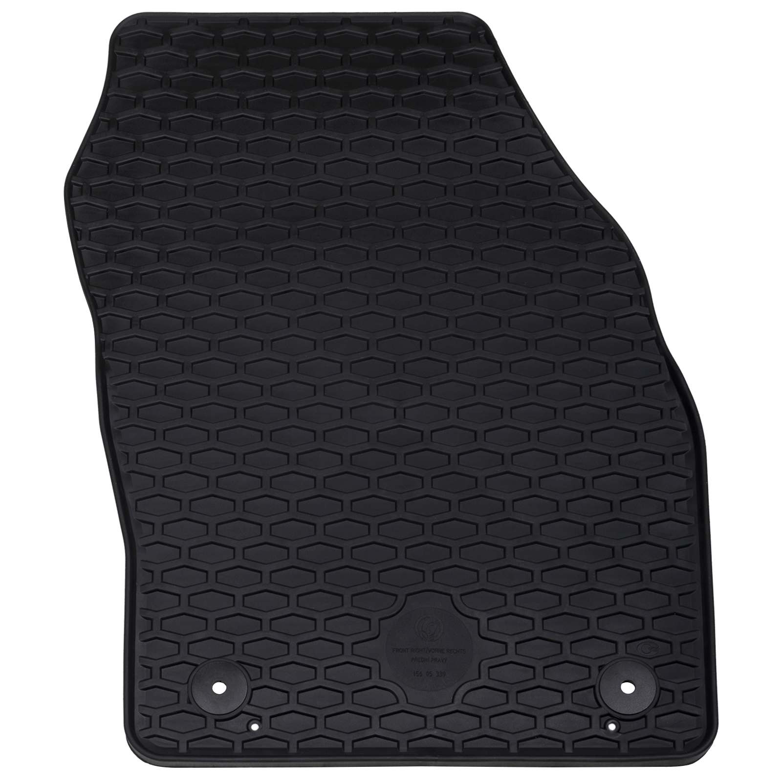 VidaXL tapis de sol de voiture 4 pcs noir VW T-Cross TPE