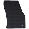 VidaXL tapis de sol de voiture 4 pcs noir TPE