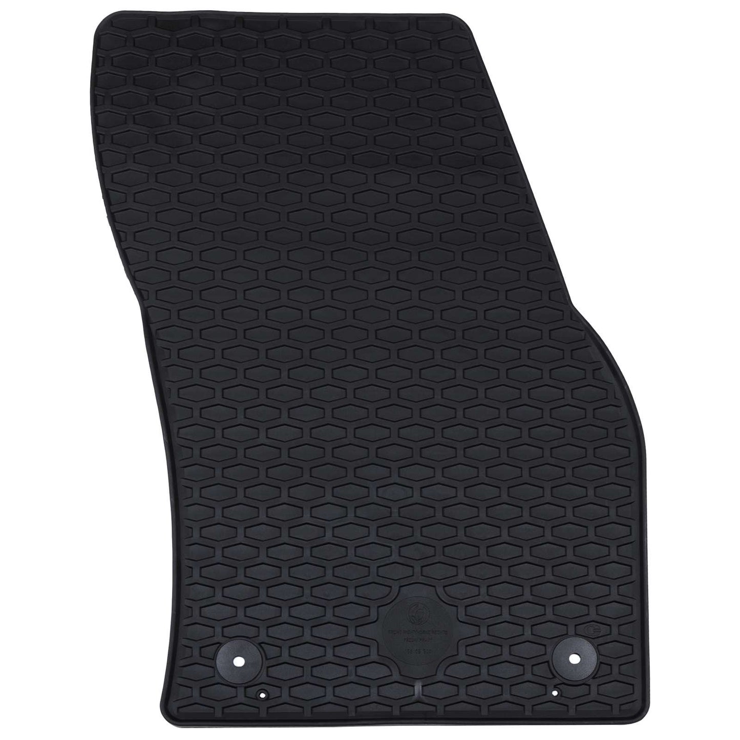VidaXL tapis de sol de voiture 4 pcs noir TPE