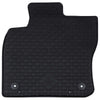 VidaXL tapis de sol de voiture 4 pcs noir TPE