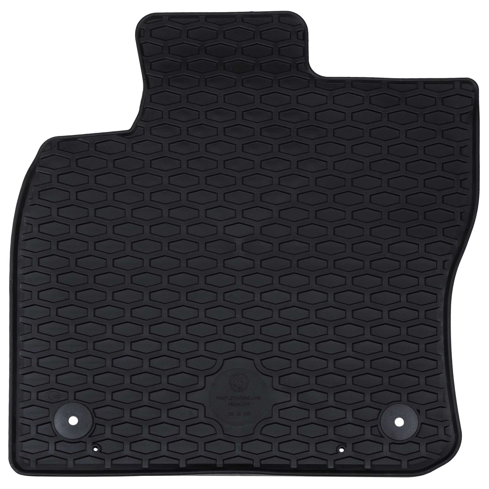 VidaXL tapis de sol de voiture 4 pcs noir TPE