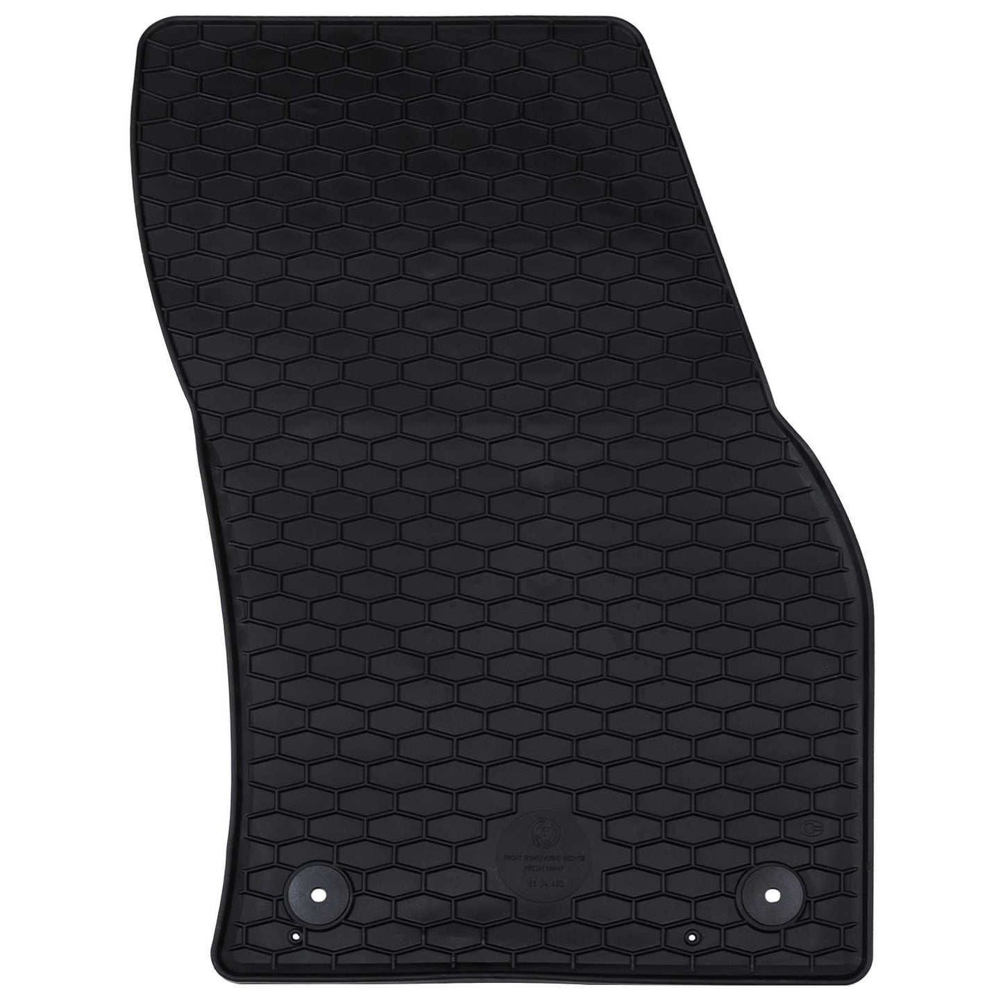 Vidaxl tapis de sol de voiture 4 pièces noir siège ateca, škoda karoq tpe