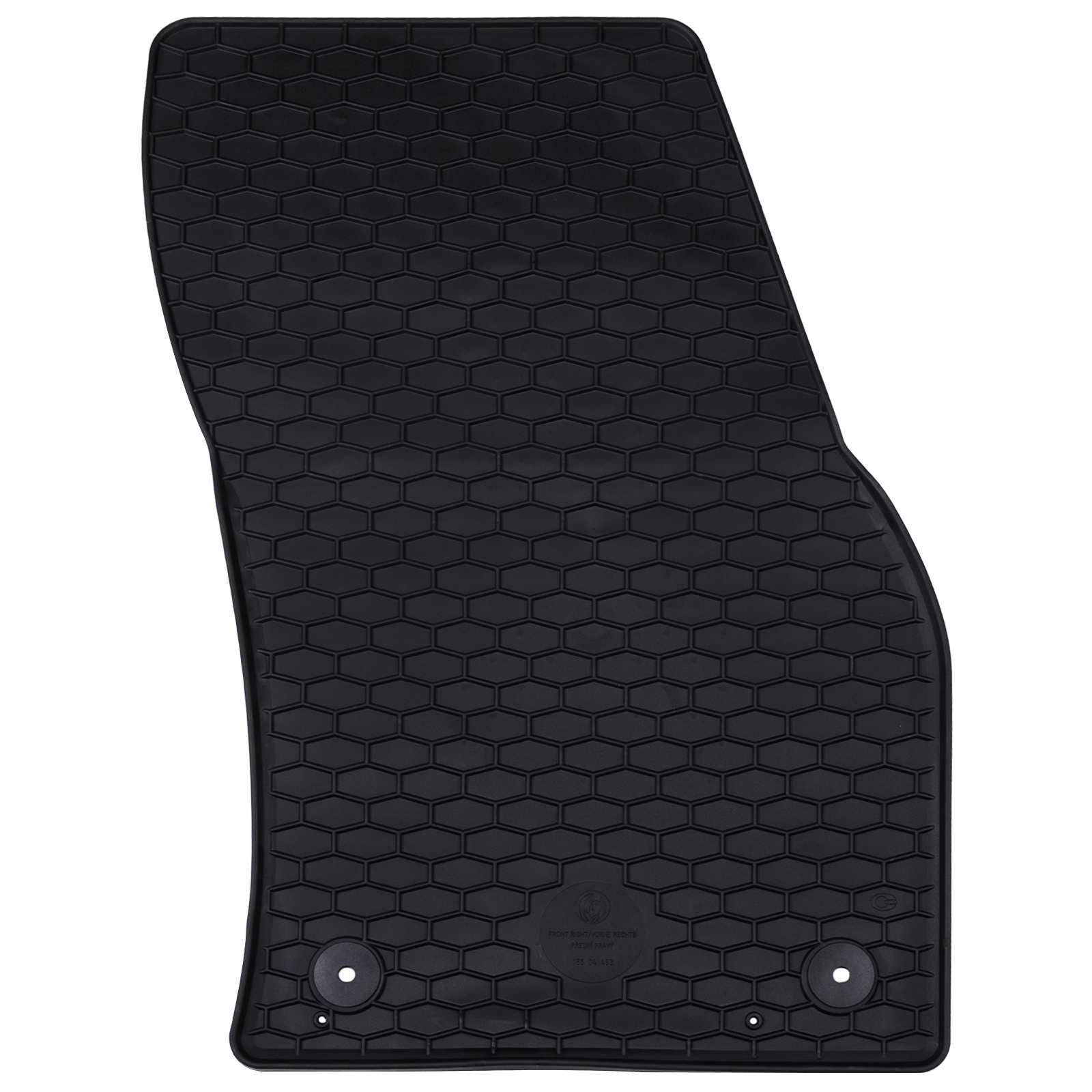 Vidaxl tapis de sol de voiture 4 pièces noir siège ateca, škoda karoq tpe