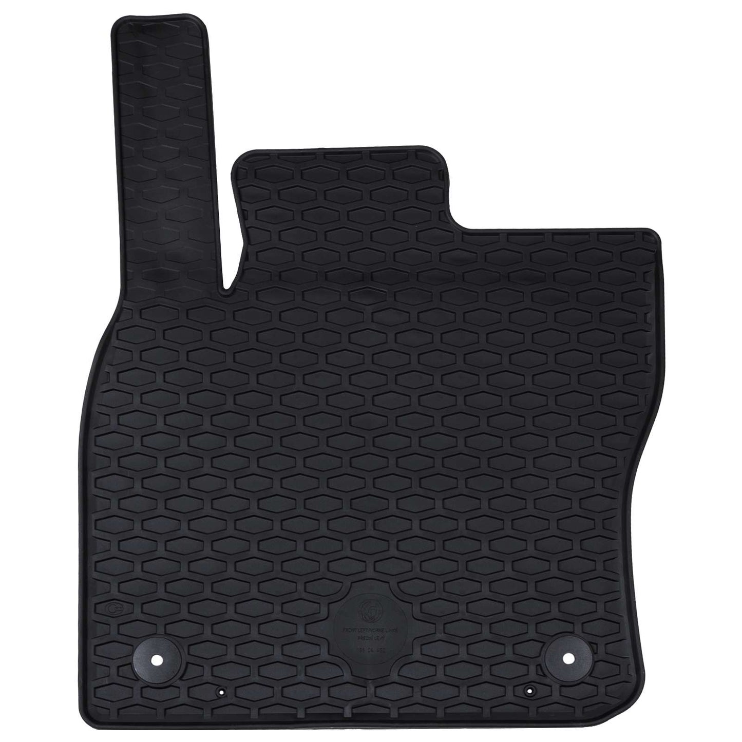 Vidaxl tapis de sol de voiture 4 pièces noir siège ateca, škoda karoq tpe