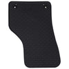 VidaXL tapis de sol de voiture 4 pcs noir TPE