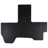 VidaXL tapis de sol de voiture en caoutchouc noir