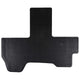 VidaXL tapis de sol de voiture en caoutchouc noir