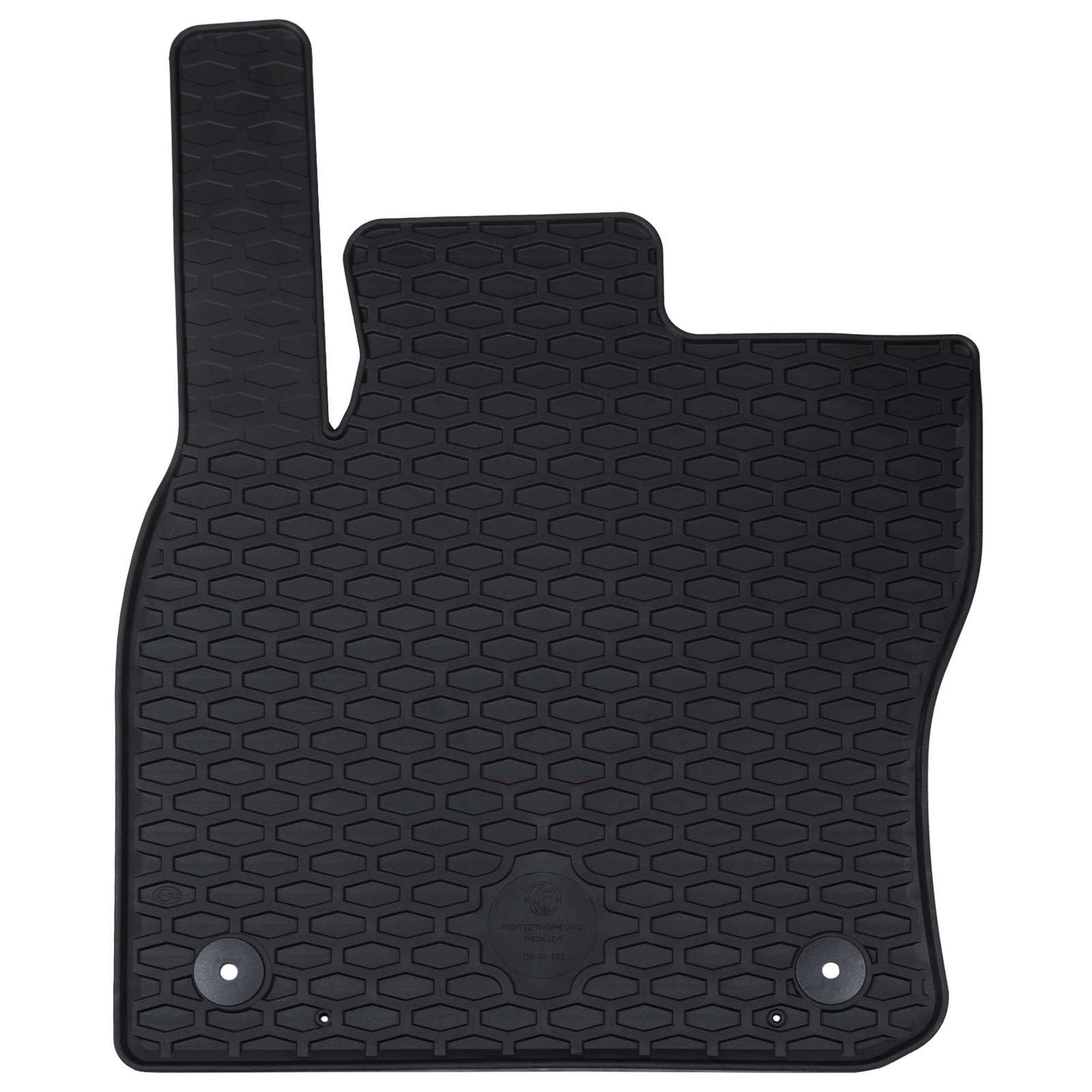 VidaXL tapis de sol de voiture 4 pcs noir TPE