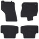 VidaXL tapis de sol de voiture 4 pcs noir VW Golf VIII MHEV caoutchouc